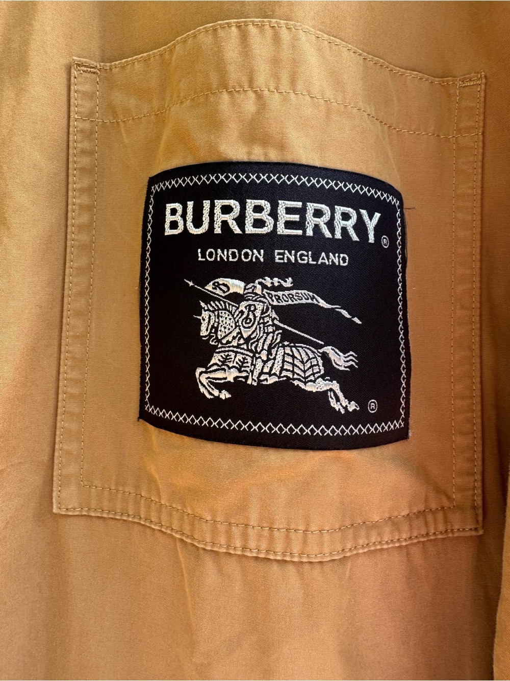Burberry Prorsum Label Camel Shirt Dress IT 50/ UK 18 / US 16 - Picture 8 of 16